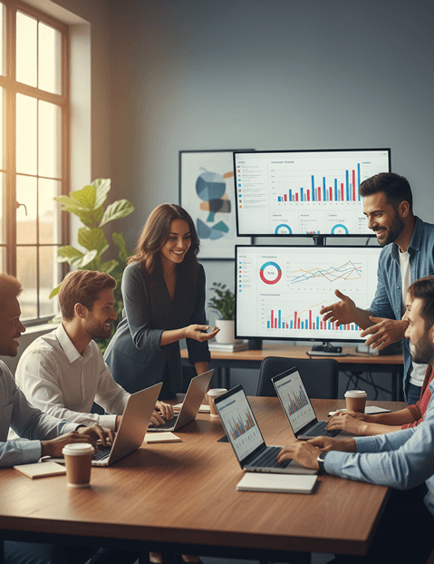 MediaFlex Digital team collaboration and growth